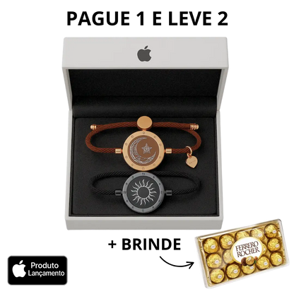 Pulseira Aura - Pague 1 e Leve 2 + Brinde - Sinta o Toque de Quem Você Ama