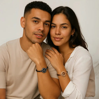 Pulseira Aura - Pague 1 e Leve 2 + Brinde - Sinta o Toque de Quem Você Ama