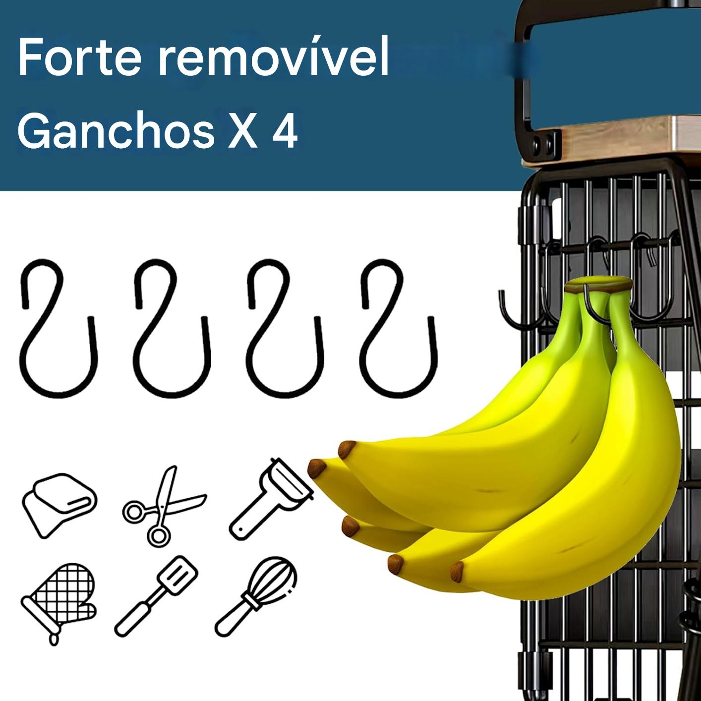 Prateleira Magnética para Geladeira