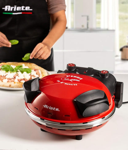 Forno De Pizza Elétrico Aríete Com Pedra Antiaderente 1200w