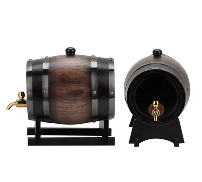 Barril Carvalho para vinho 3 litros (Personalizamos nome)