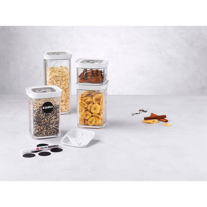 FRESH & SAVE CUBE  S / 7 peças, branco transparente