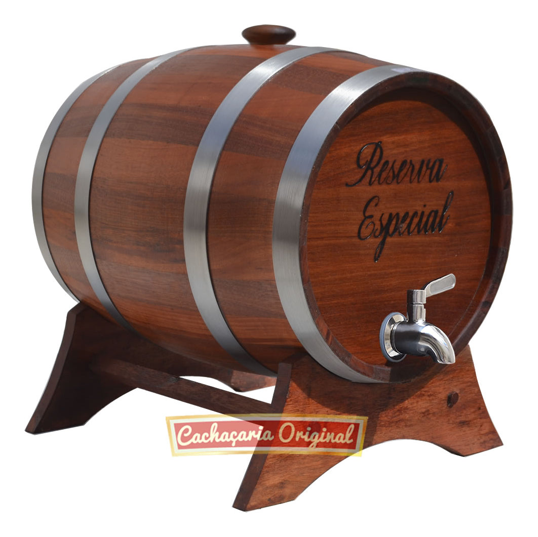 Barril De Jequitibá 20 Litros -(Personalizamos nome)