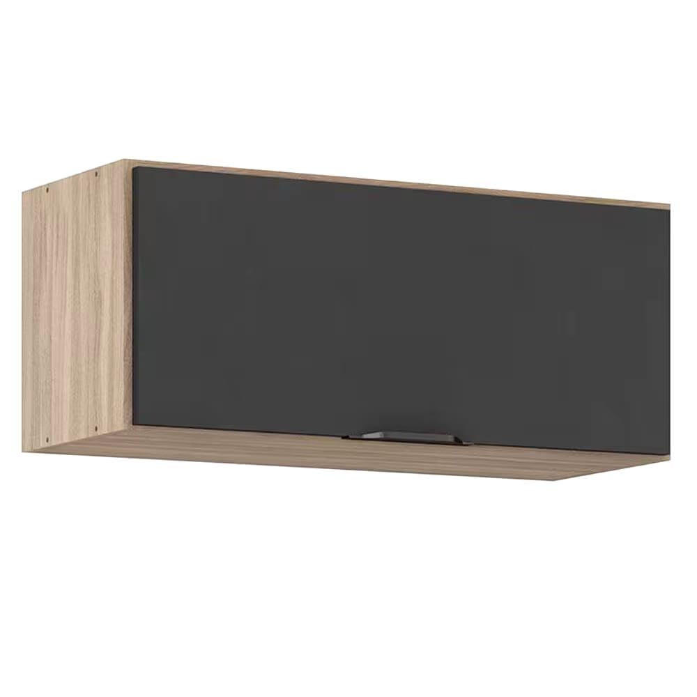 Balcão e aéreo Grafite Cozinha Firenze