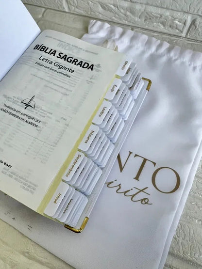 Bíblia Sagrada - Evangélica letra Gigante com abas- Coleção Espírito Santo