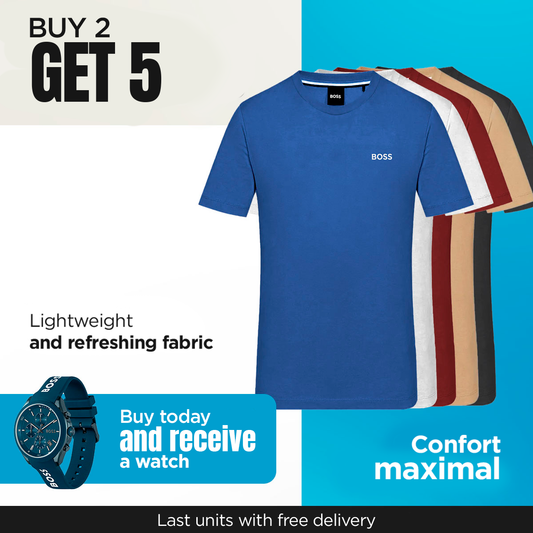 KIT BOSS SHIRTS [PAY 2 GET 5]